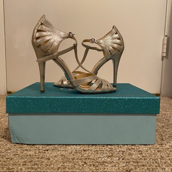 Betsey Johnson Shoes - Betsey Johnson SB-Tee silver heels